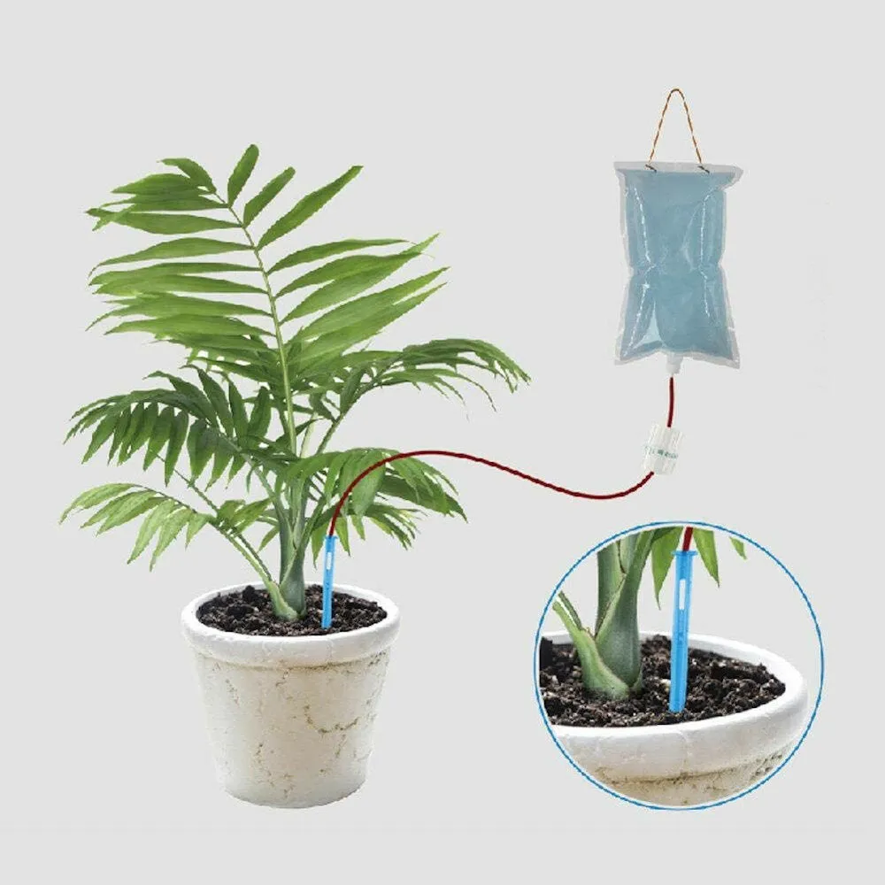 1/2/3L Drip Device Flower Watering Bag Arrow Lazy Planting Fertilization Plant Irrigation Pot Automatic Tools