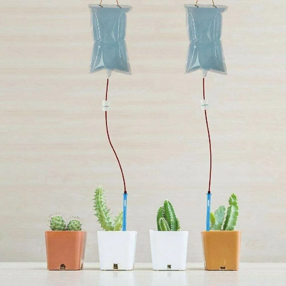 1/2/3L Drip Device Flower Watering Bag Arrow Lazy Planting Fertilization Plant Irrigation Pot Automatic Tools