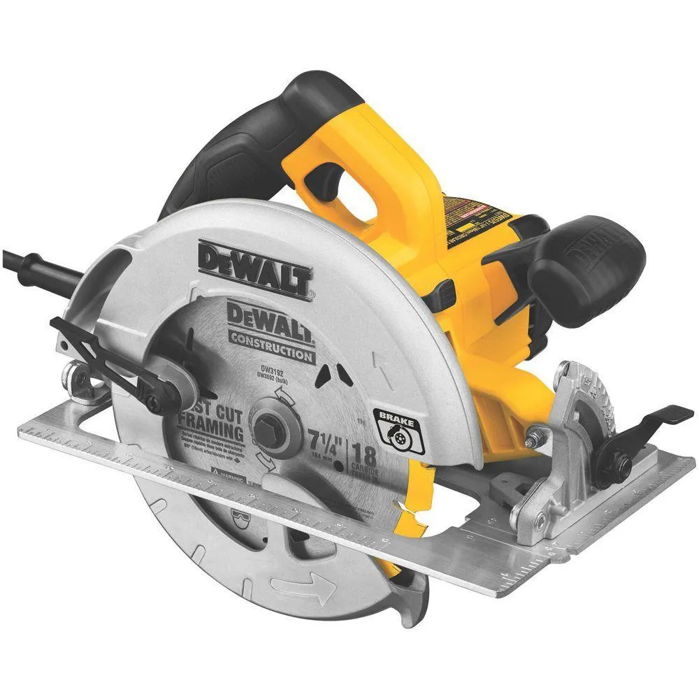 15 Amp 7-1/4 in. Lightweight Circular Saw with Electric Brake