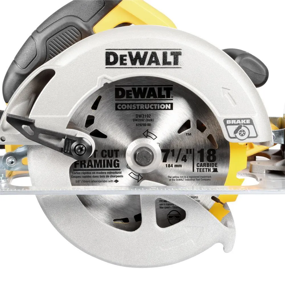 15 Amp 7-1/4 in. Lightweight Circular Saw with Electric Brake