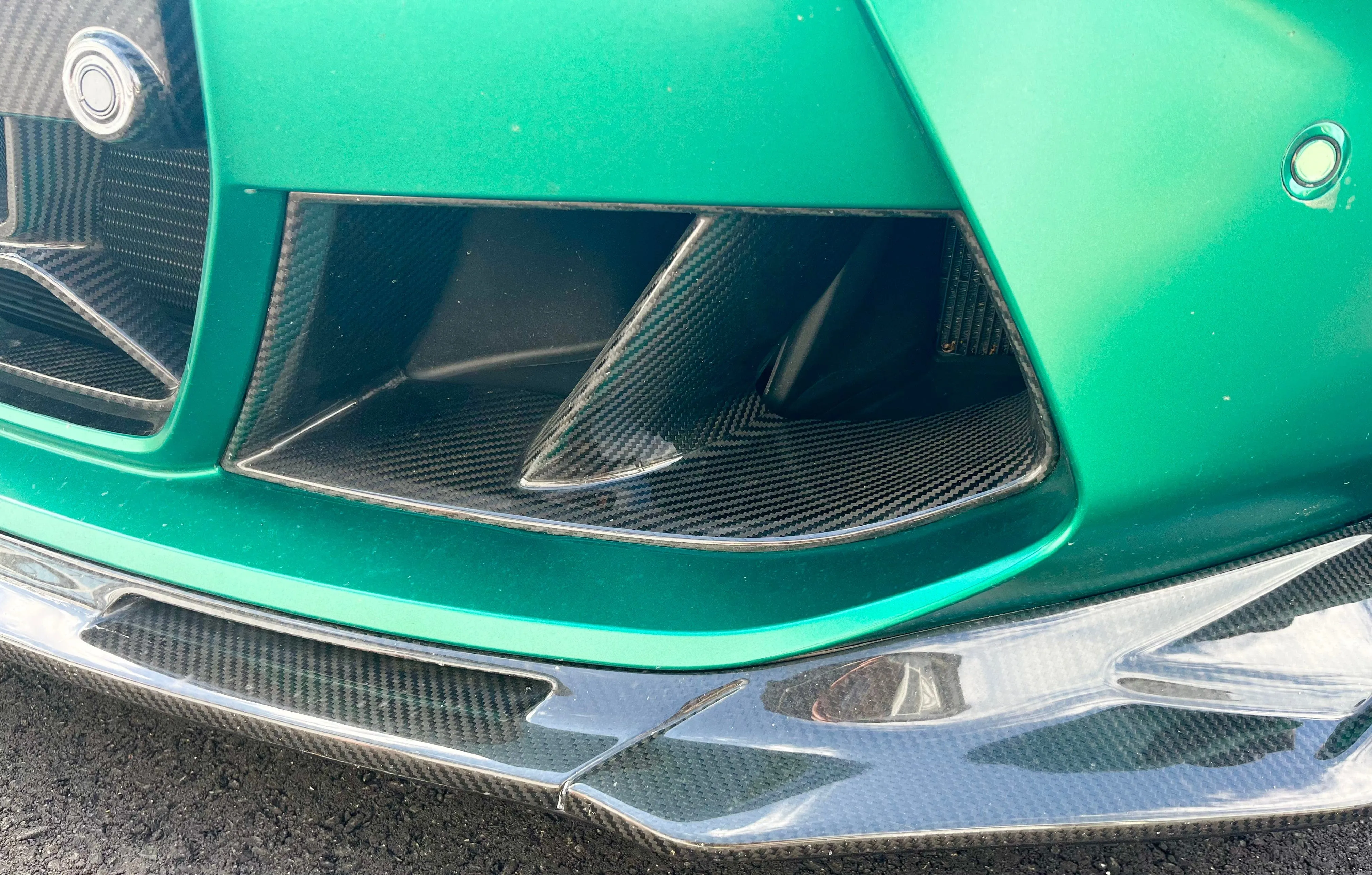 2020-2025 BMW M3 (G80) / M4 (G82 / G83) Performance Inspired Dry Carbon Aero Vent Trim (Pair)