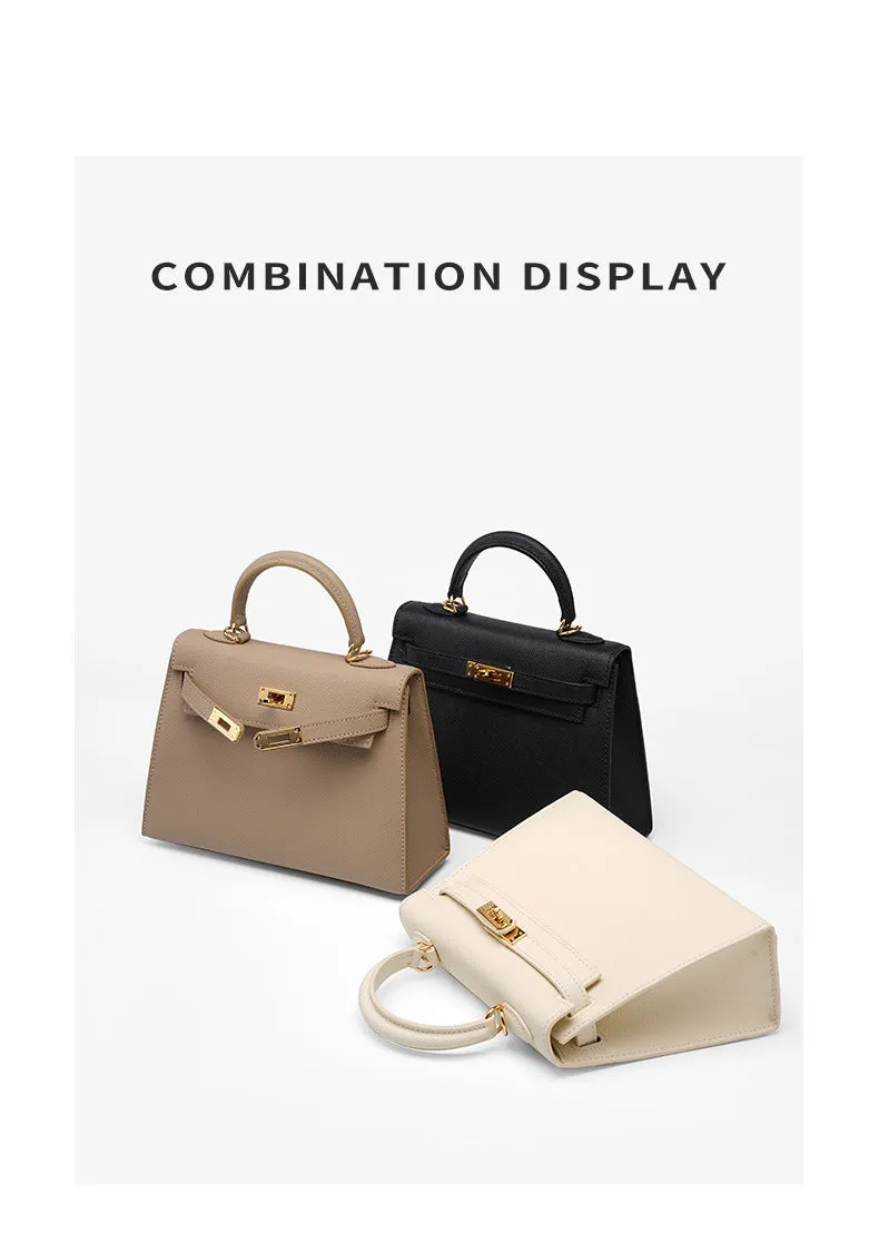 2024 Mini kelly crossbody bag 2520 milk white