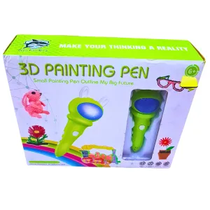3D Painting Pen for Kids - Creative Art Tool for Drawing & Crafting (6 )