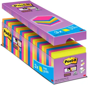 3M Post It notes Pack of 24 pads x 100 sheets.