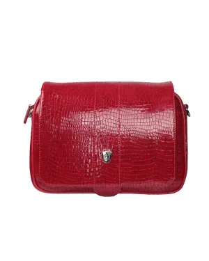 A Class Leather Red Bag - 409 091 10