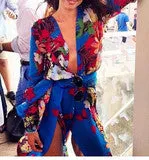 A99977 CUTE FLORAL CHIFFON DRES