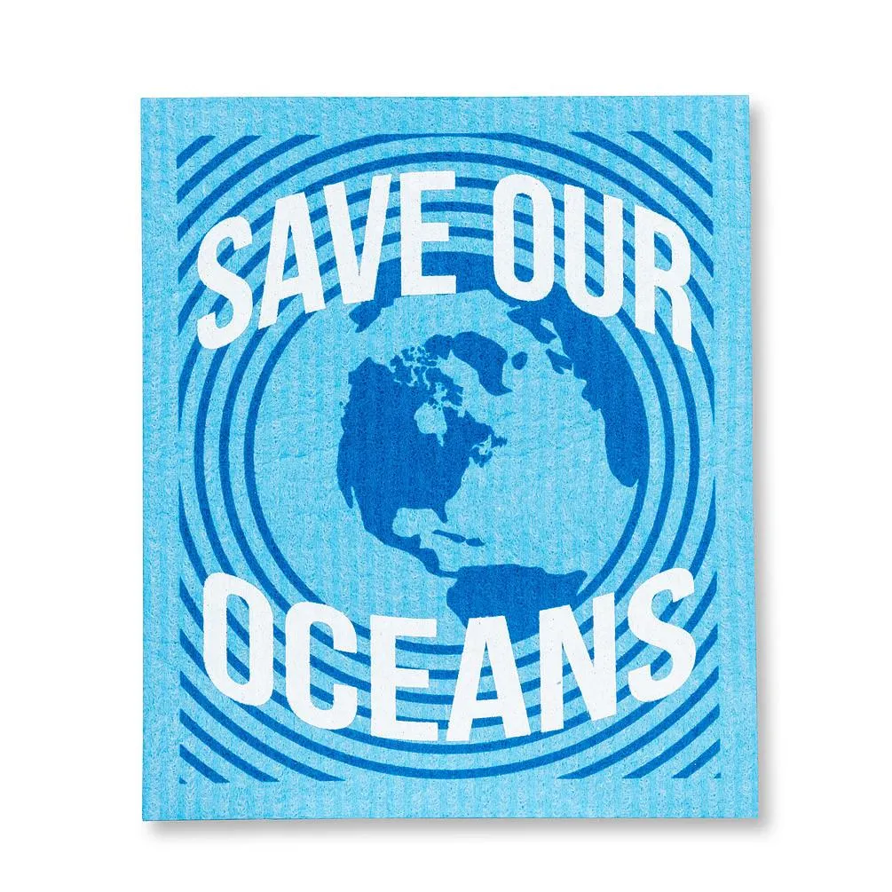 Abbott Swedish Sponge Cloth 2pk - Save the Earth