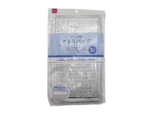 Aluminum Bag with an Adhesive Strip 30cm x 30cm
