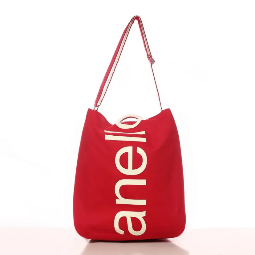 Anello 2 Way Shoulder canvas tote Bag 13 color to choose