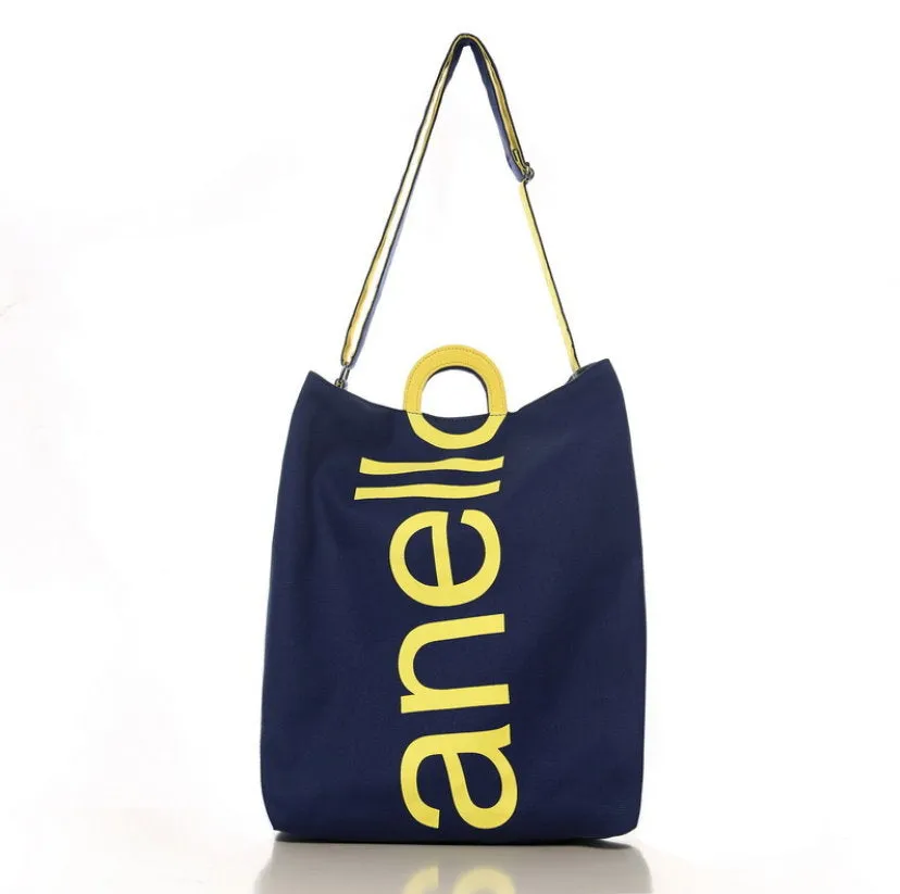 Anello 2 Way Shoulder canvas tote Bag 13 color to choose