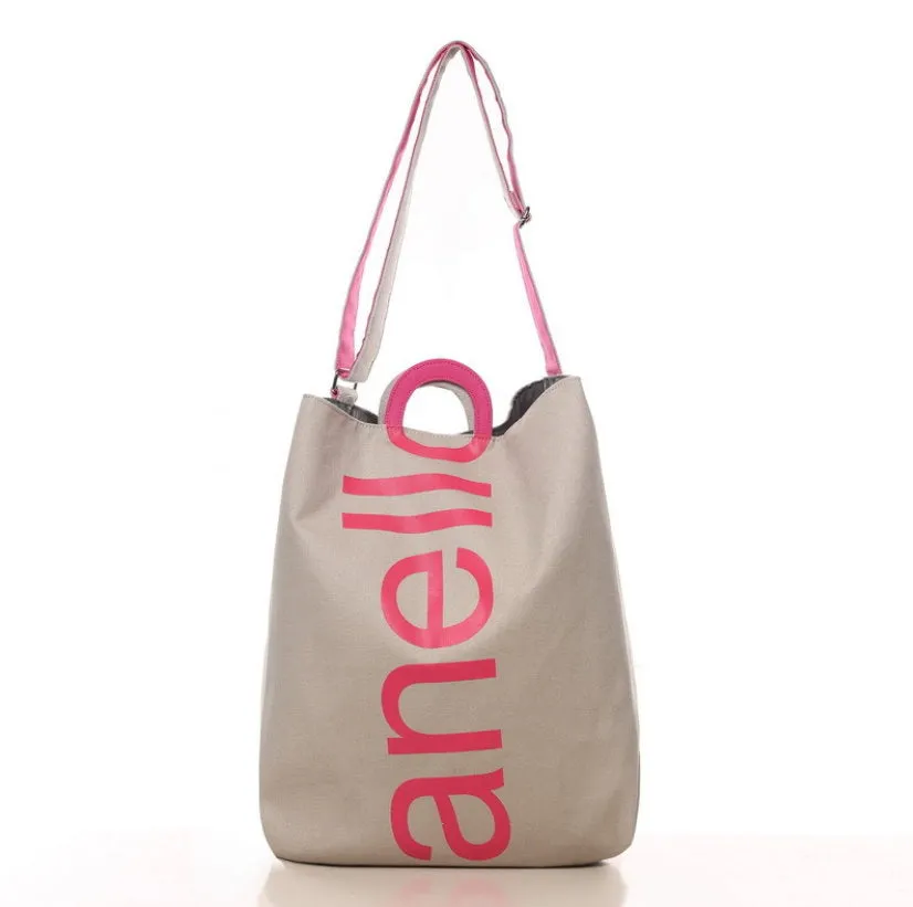 Anello 2 Way Shoulder canvas tote Bag 13 color to choose