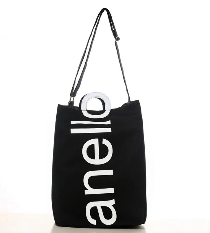 Anello 2 Way Shoulder canvas tote Bag 13 color to choose