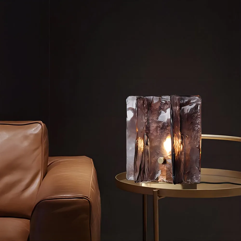 Artistic Glass Table Lamp