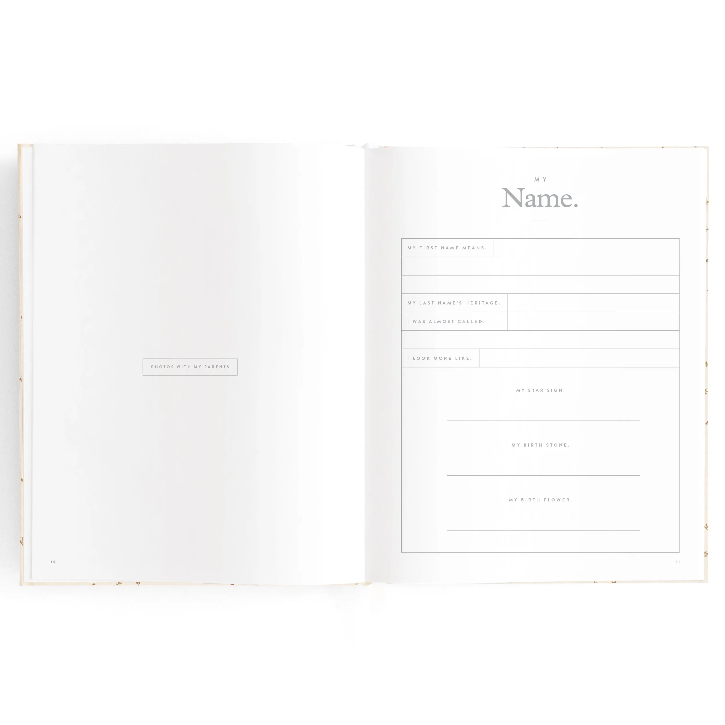 Baby Book Broderie