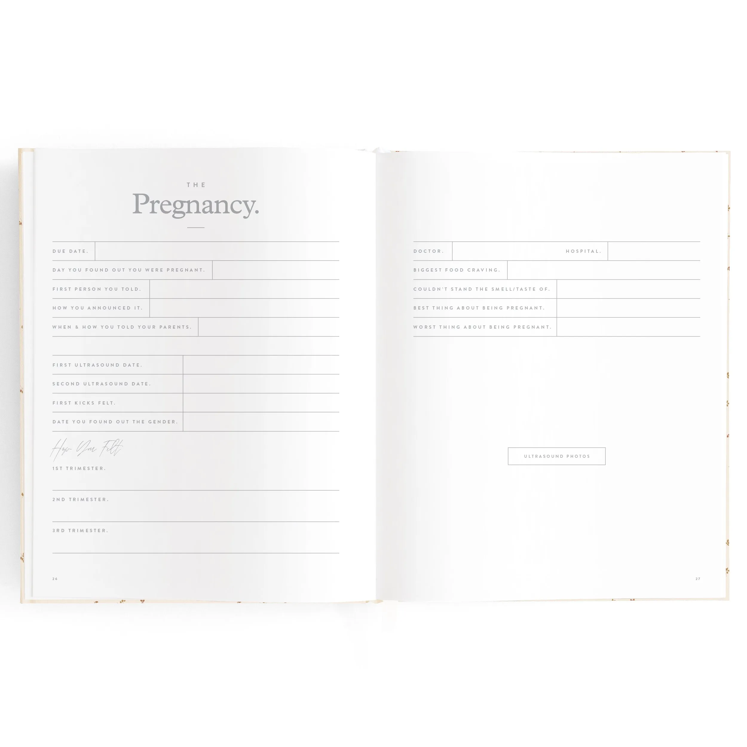 Baby Book Broderie