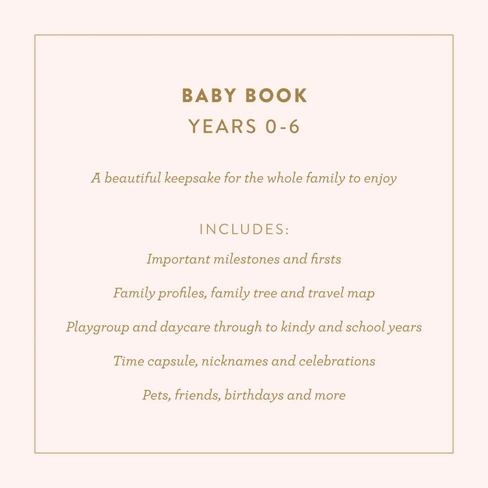 Baby Book Broderie