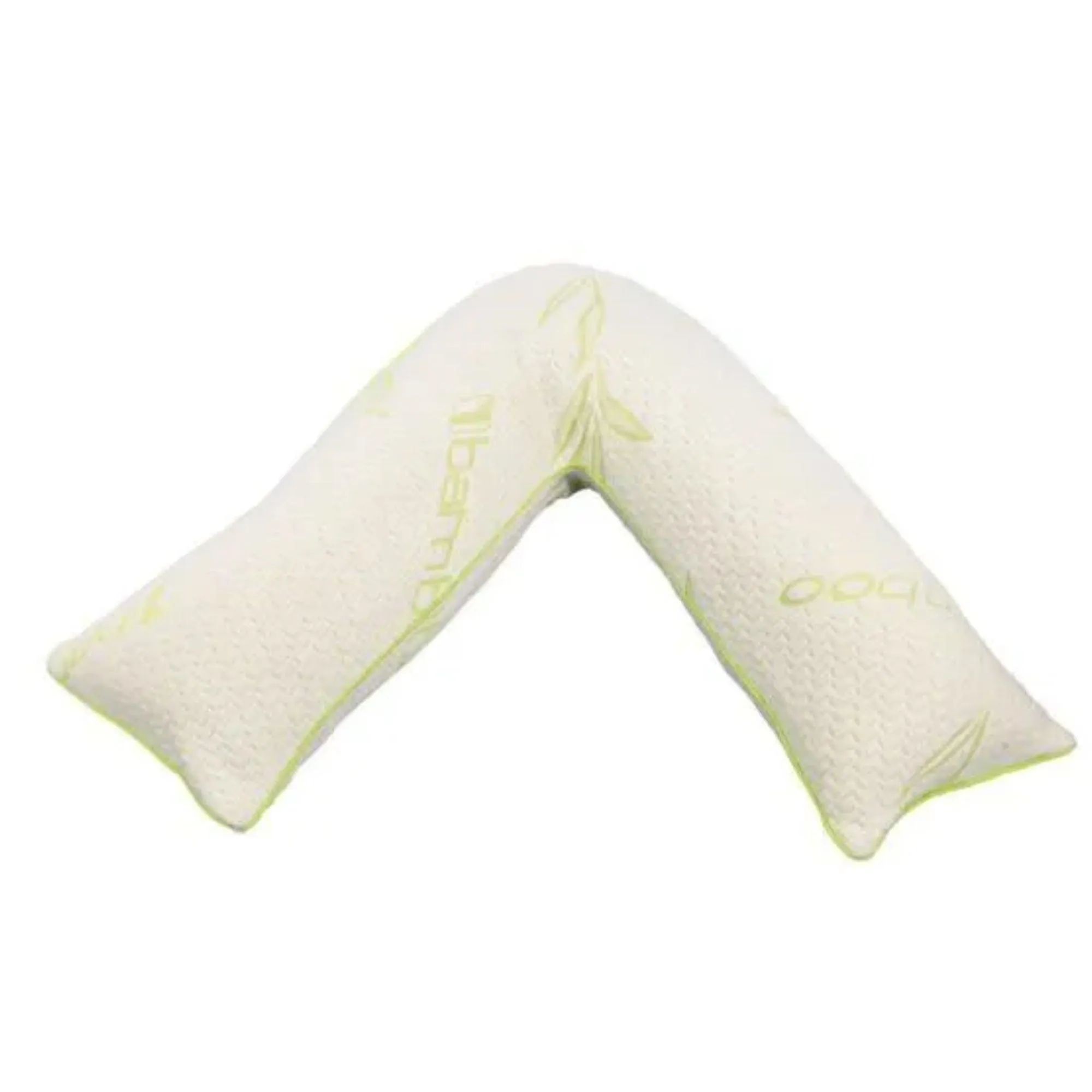 Bamboo Cover V Shape Memory Foam Orthopaedic Pillow