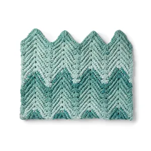 Bernat Ridged Crochet Baby Blanket