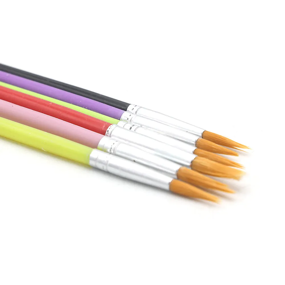 Best Pain Artistic Paint Brush 6PC Set BP-06 - Multi