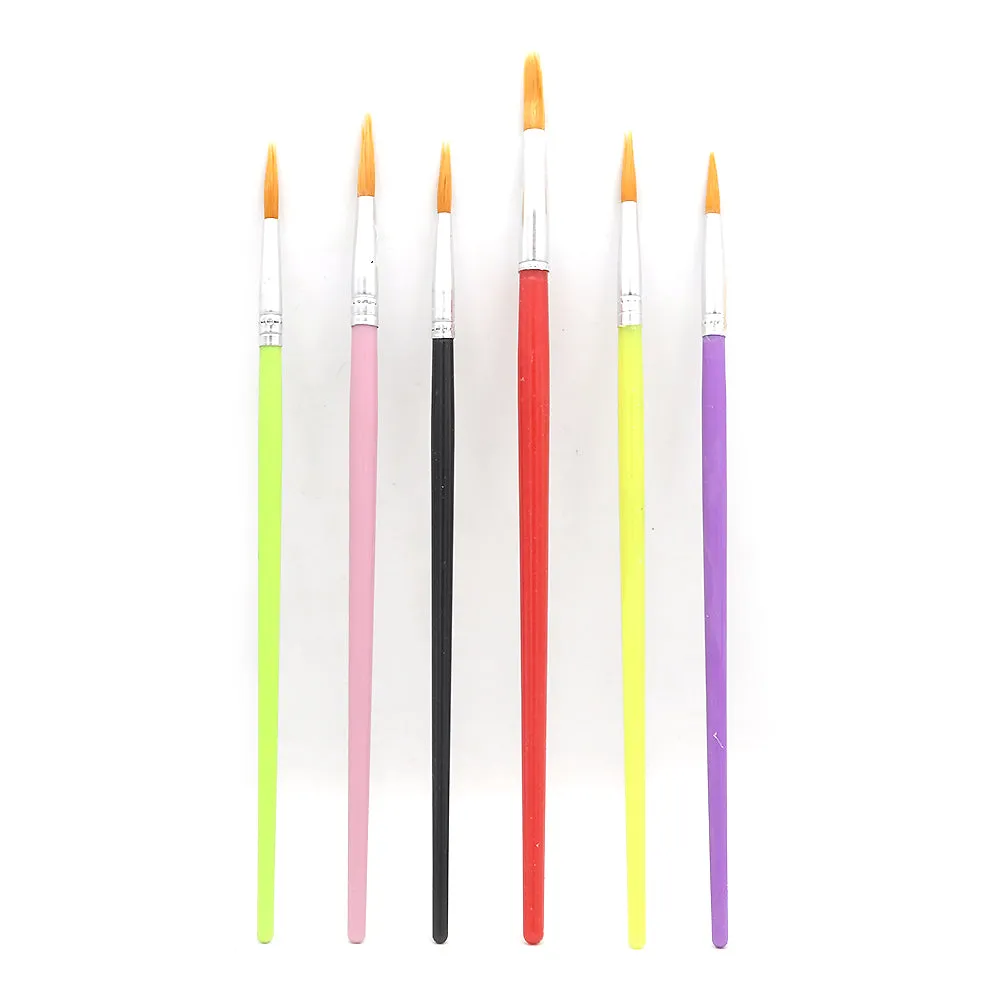 Best Pain Artistic Paint Brush 6PC Set BP-06 - Multi