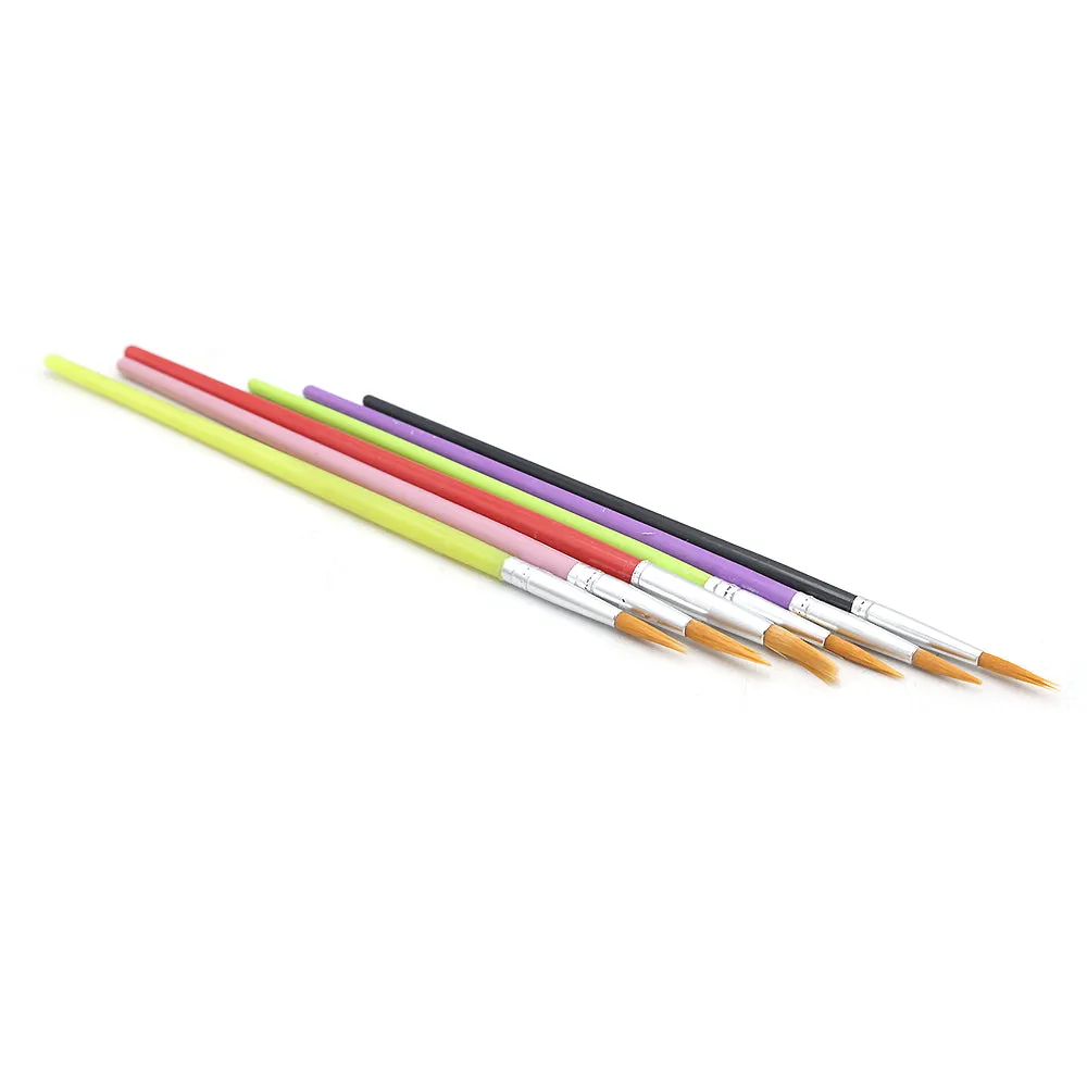 Best Pain Artistic Paint Brush 6PC Set BP-06 - Multi