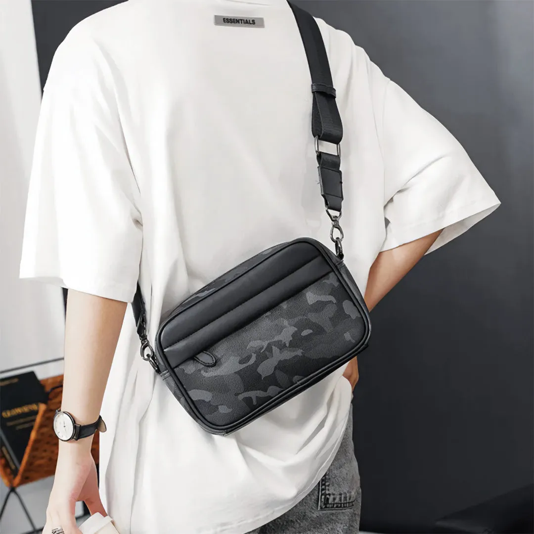 Black Camouflage Bag