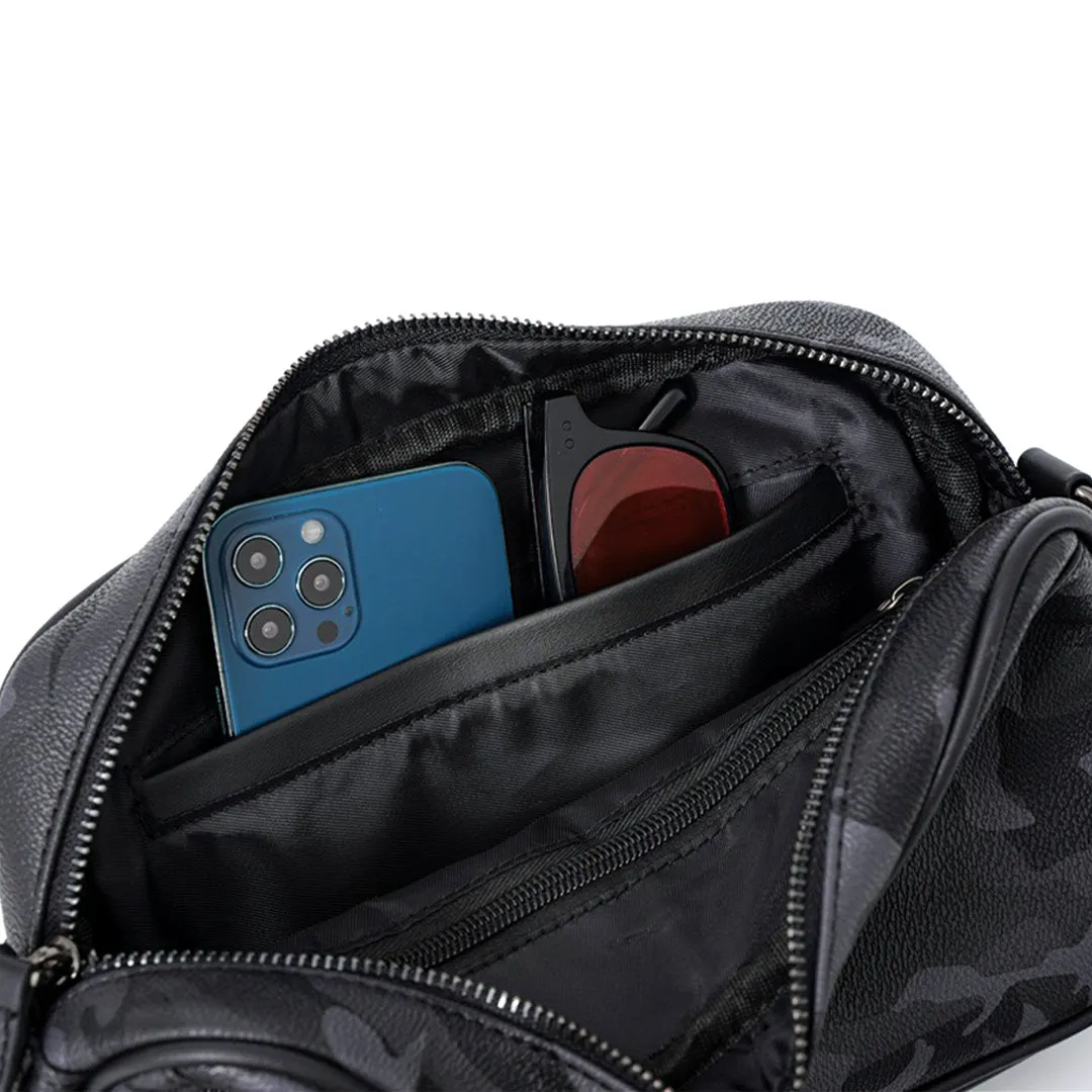 Black Camouflage Bag
