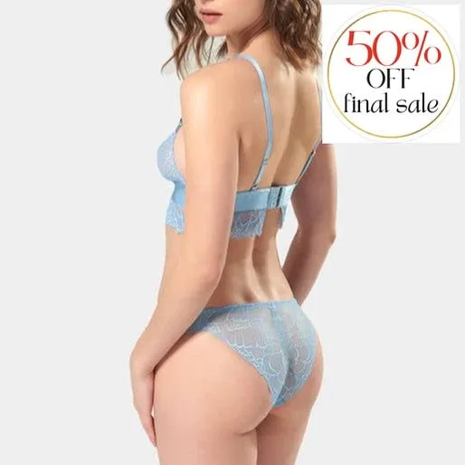 Bluebella Tori Soft Bralette in Blue Topaz 42005