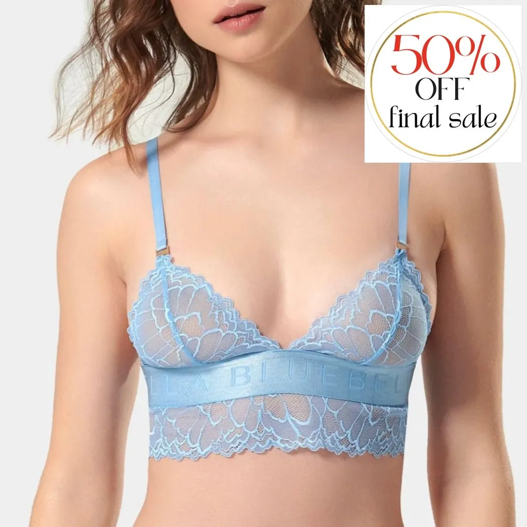 Bluebella Tori Soft Bralette in Blue Topaz 42005