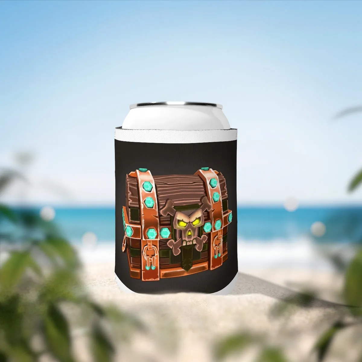 Bone Chest Can Cooler Sleeve