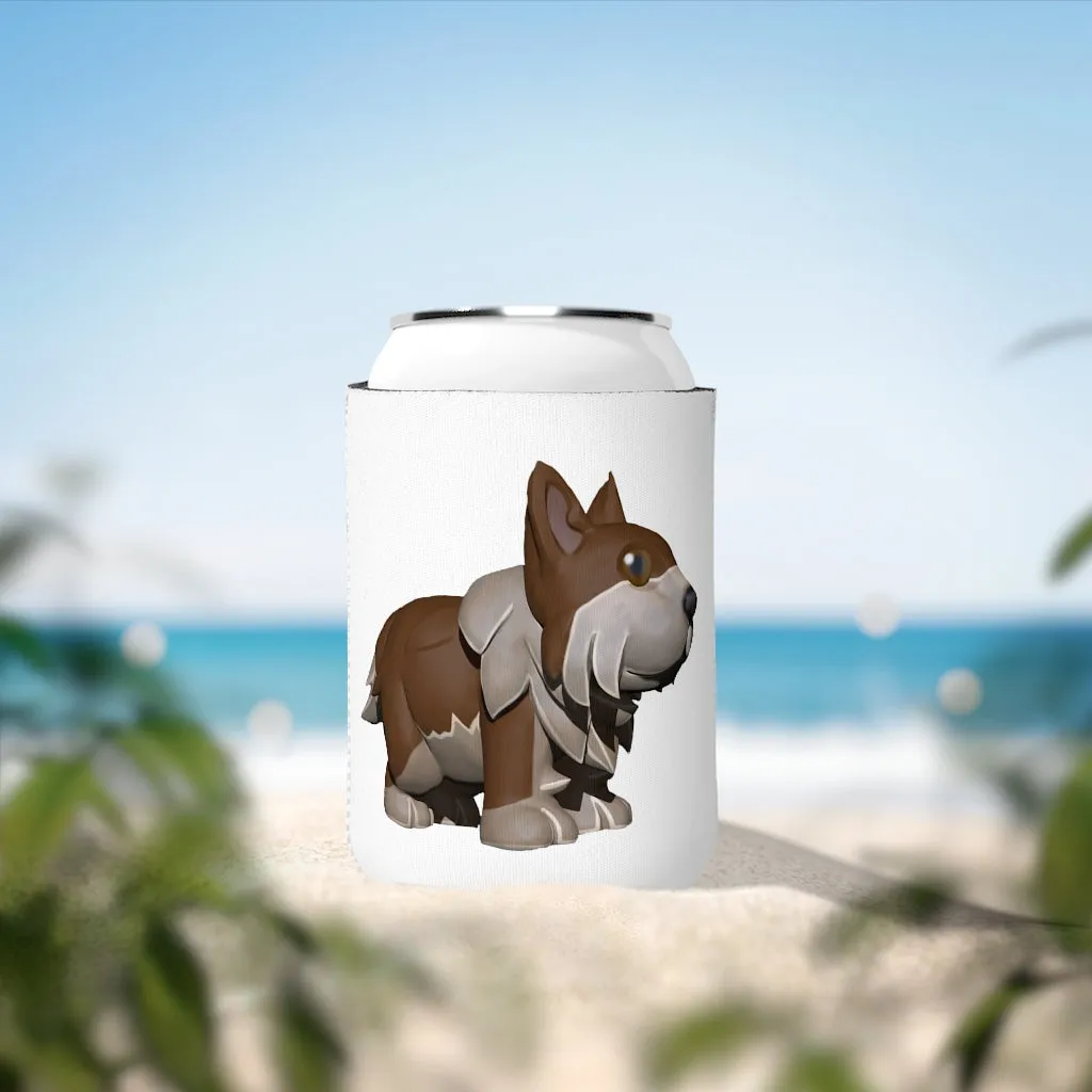 Brown Dog Can Cooler Sleeve