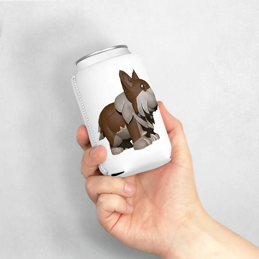 Brown Dog Can Cooler Sleeve