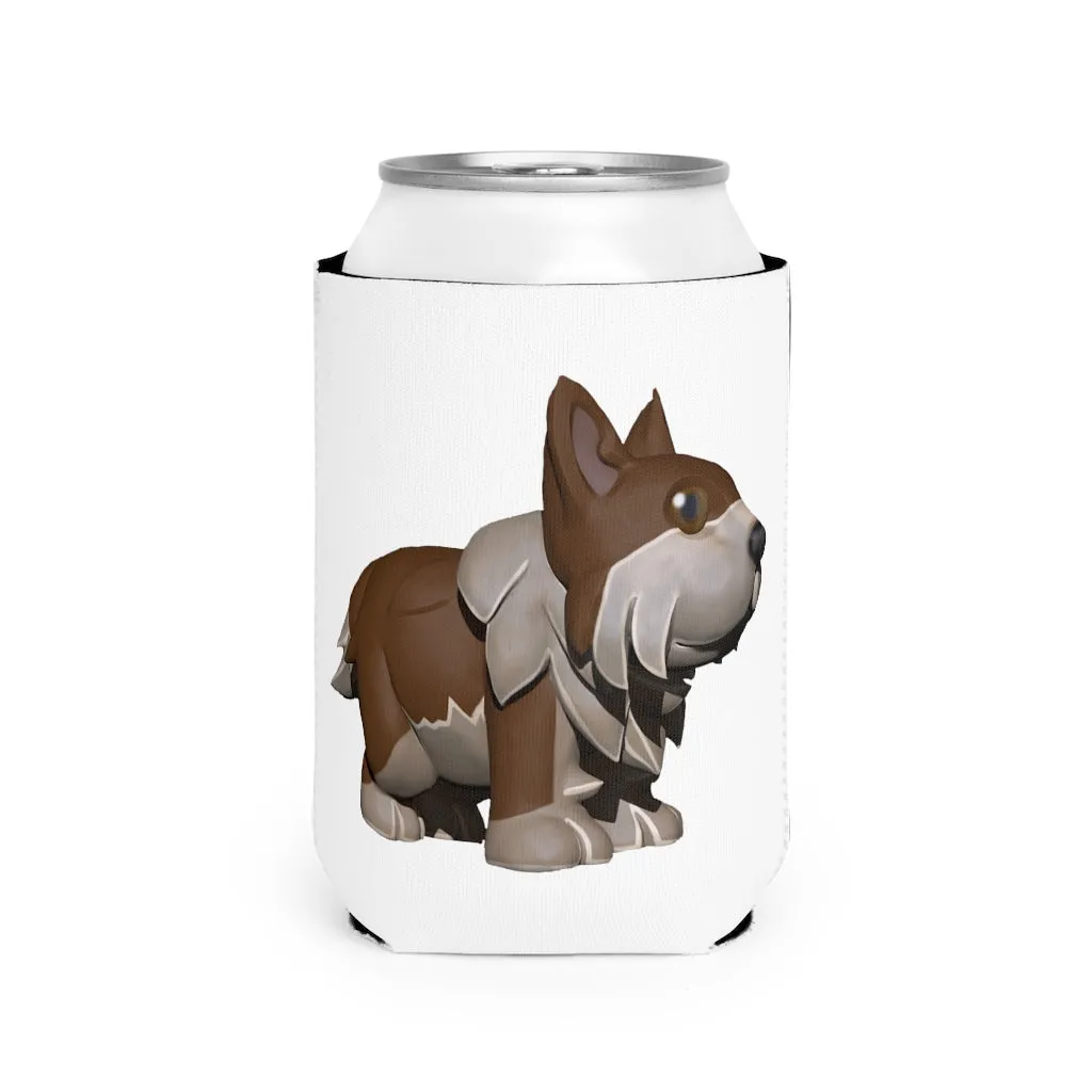 Brown Dog Can Cooler Sleeve
