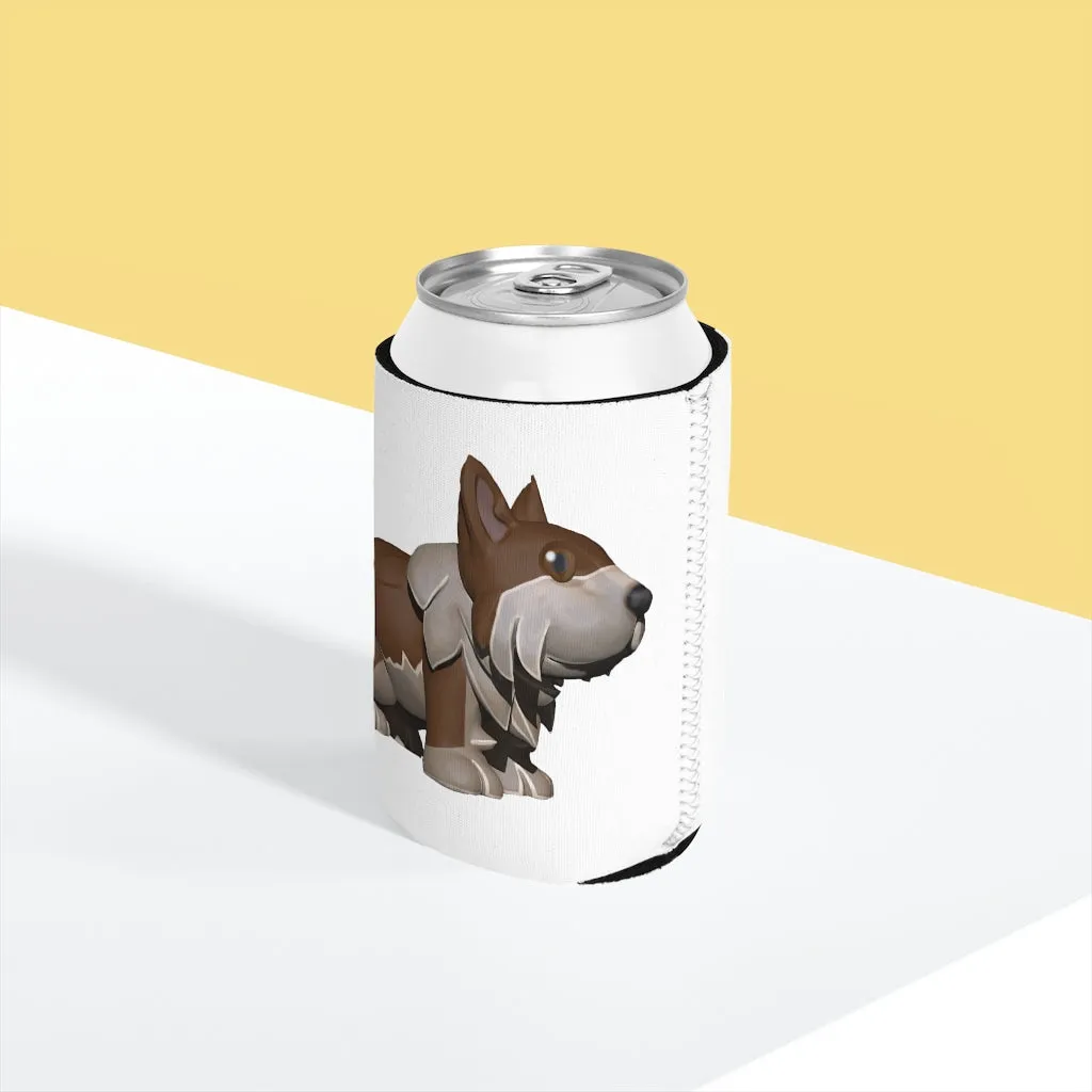 Brown Dog Can Cooler Sleeve