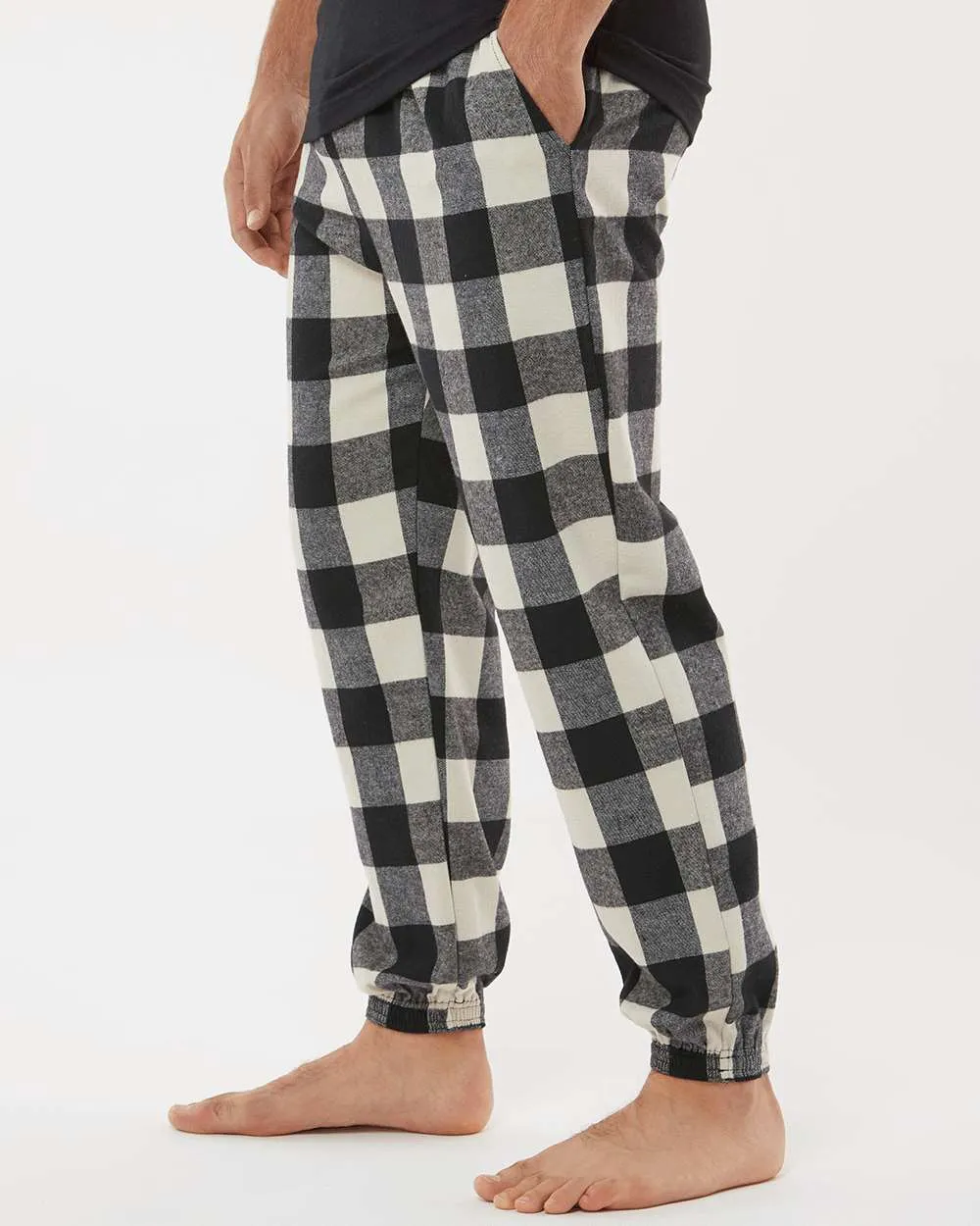 Burnside - Men's Flannel Jogger