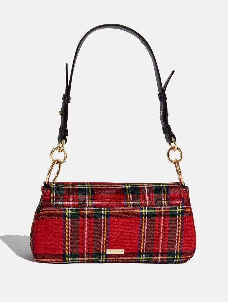Carrie Check Shoulder Bag