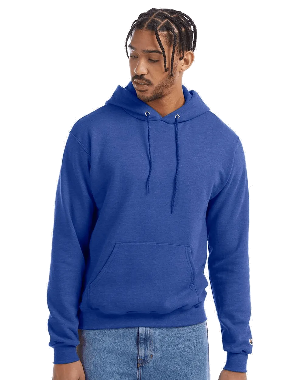 Champion - Powerblend® Hooded Heather Sweatshirt