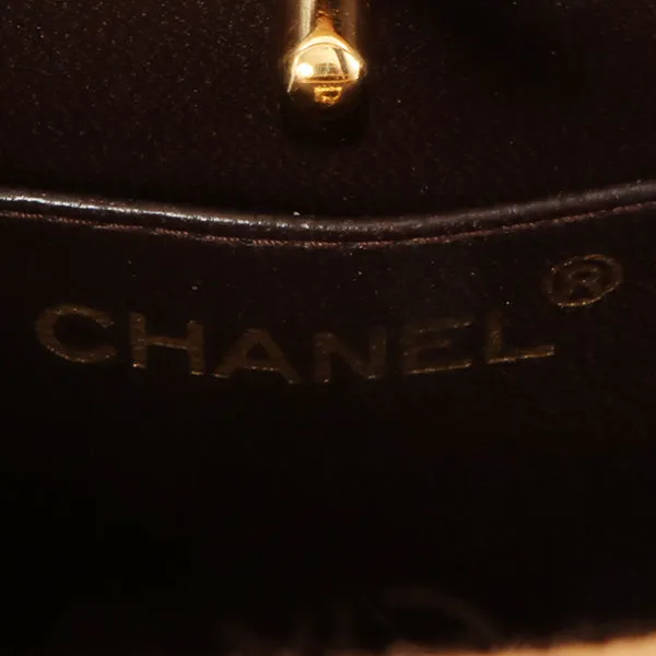 Chanel Around 1990 Made Turn-Lock 2Way Chain Bag Camel