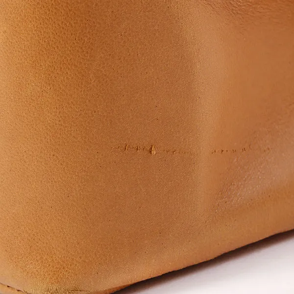 Chanel Around 1990 Made Turn-Lock 2Way Chain Bag Camel