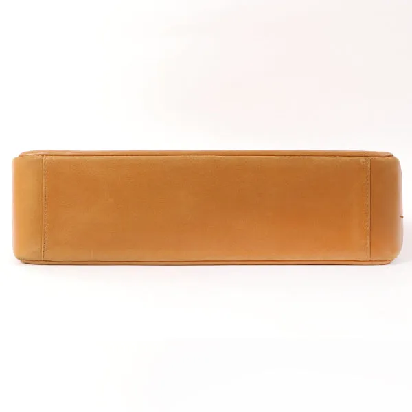 Chanel Around 1990 Made Turn-Lock 2Way Chain Bag Camel