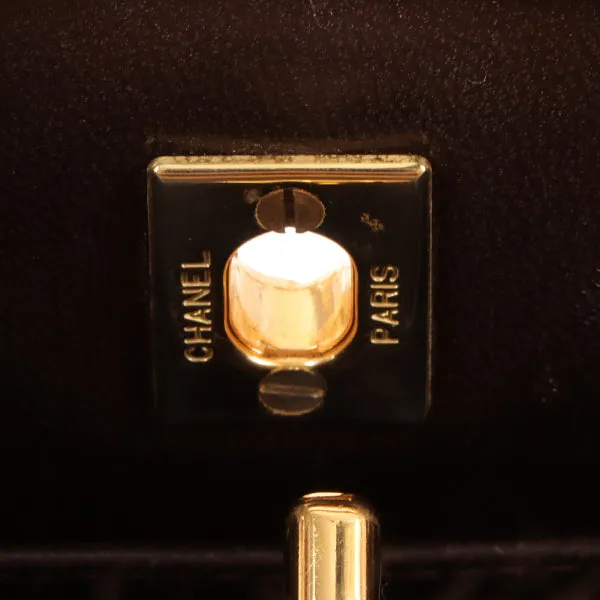 Chanel Around 1990 Made Turn-Lock 2Way Chain Bag Camel