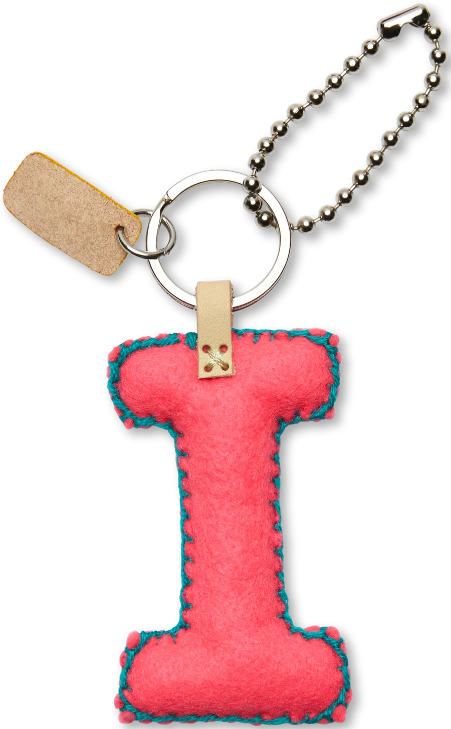 Charms Pink Felt Alphabet