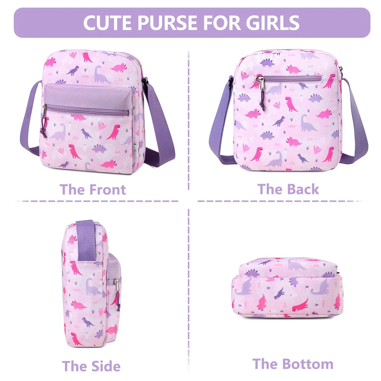 Childlike Design Crossbody Bag