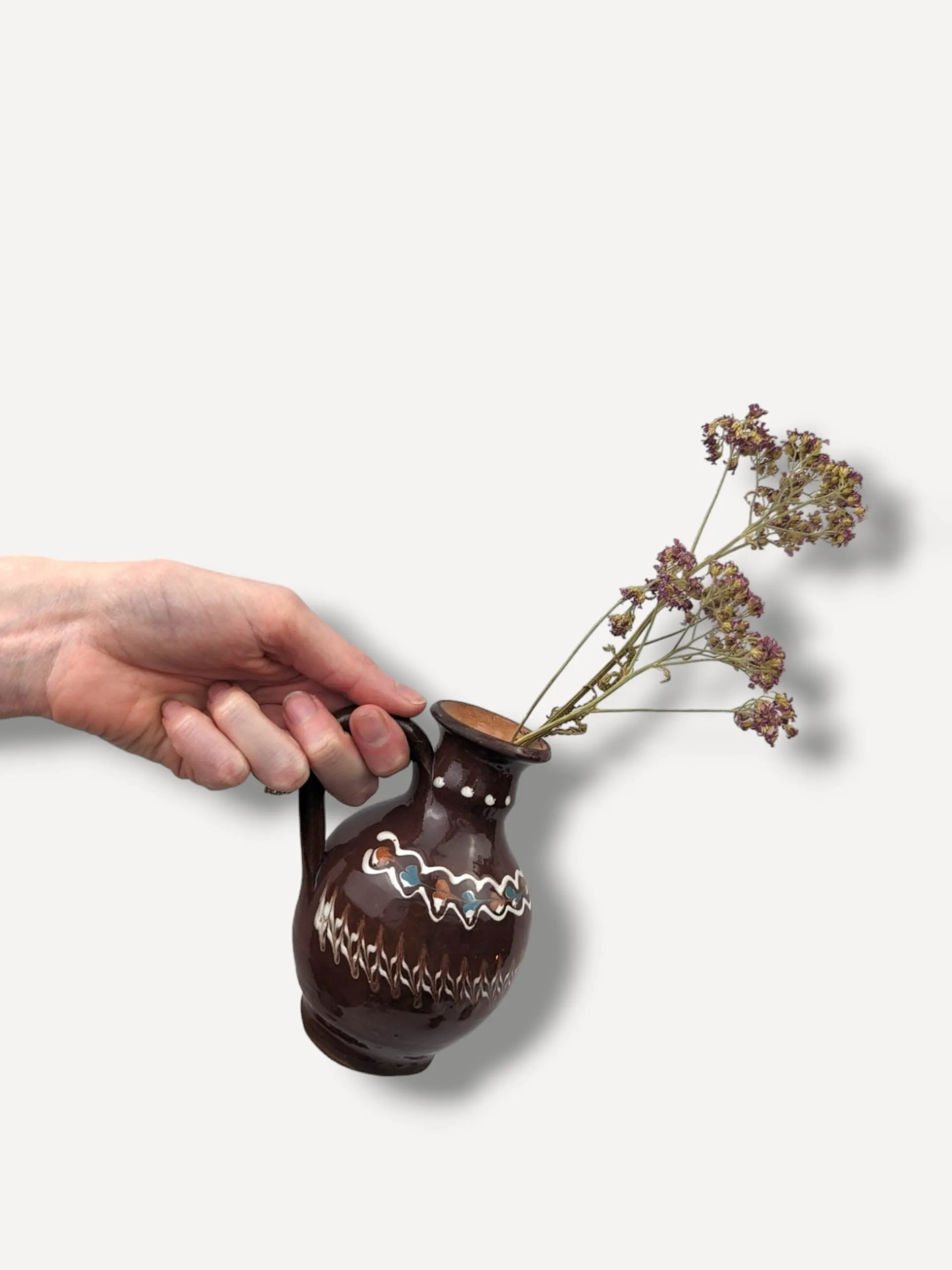 Chocolate candlestick holder