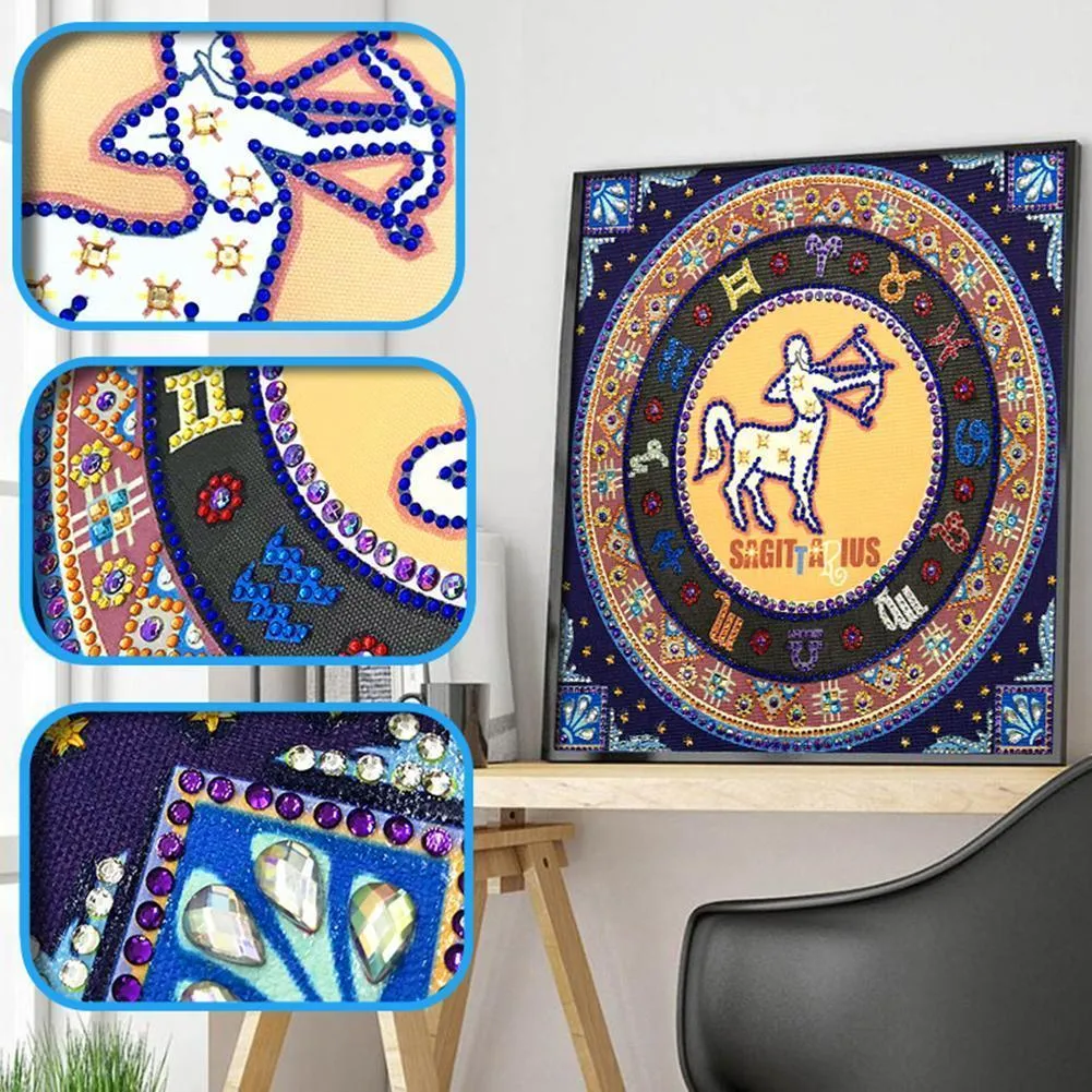 Constellation 5D DIY Special-shaped Diamond Painting