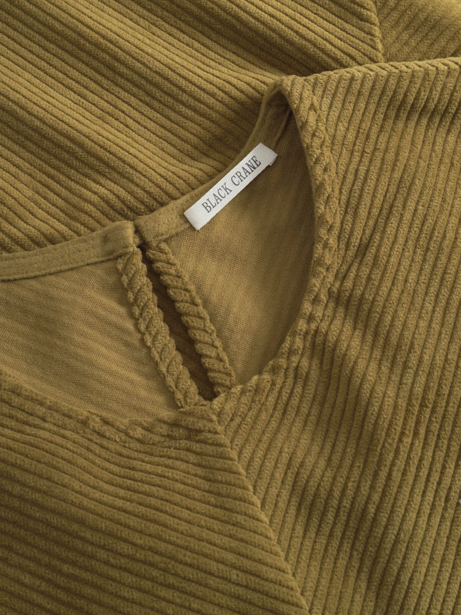 Corduroy Radiant Dress - Olive