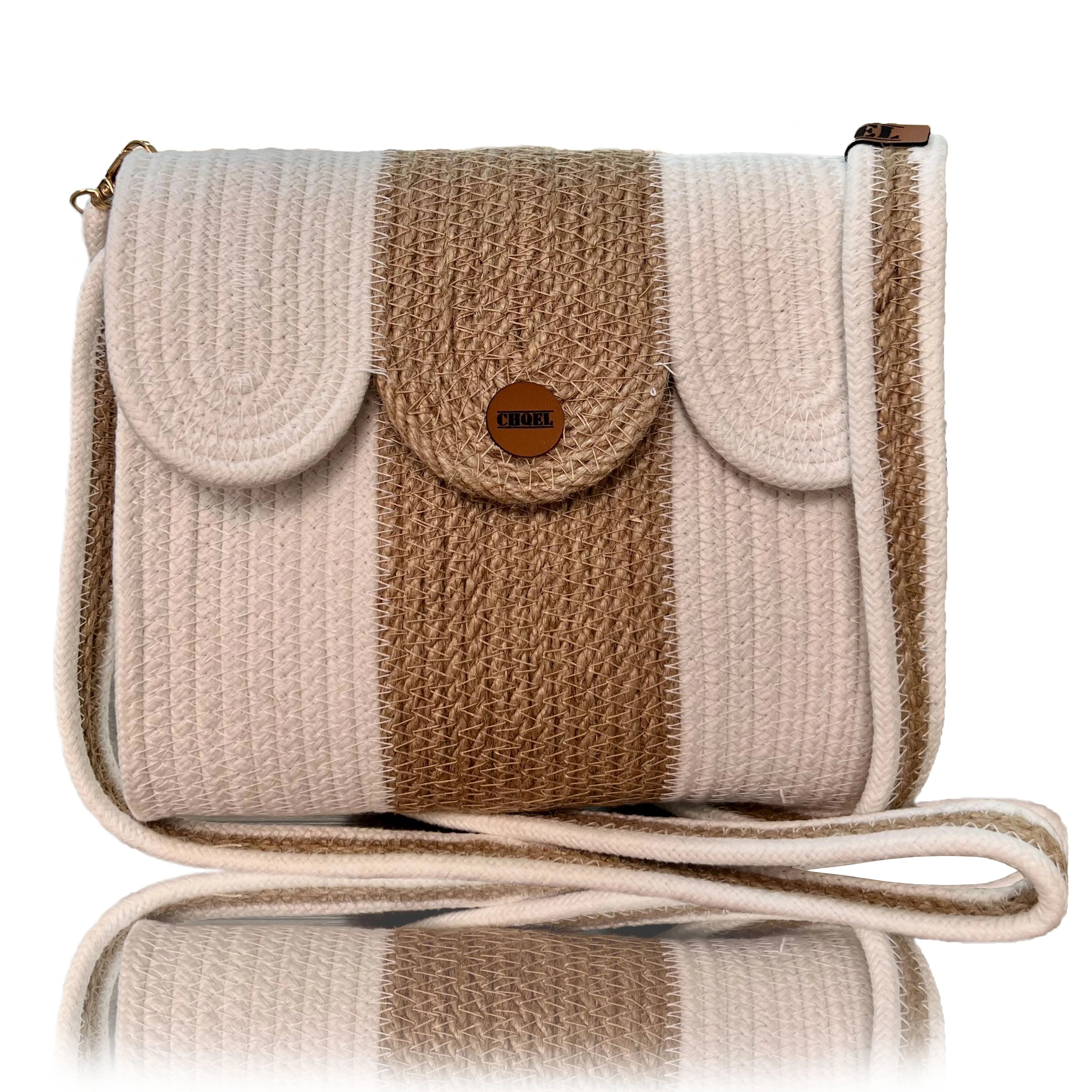 Cotton Rope Clutch Bag for Evening & Wedding (ELEGANT)