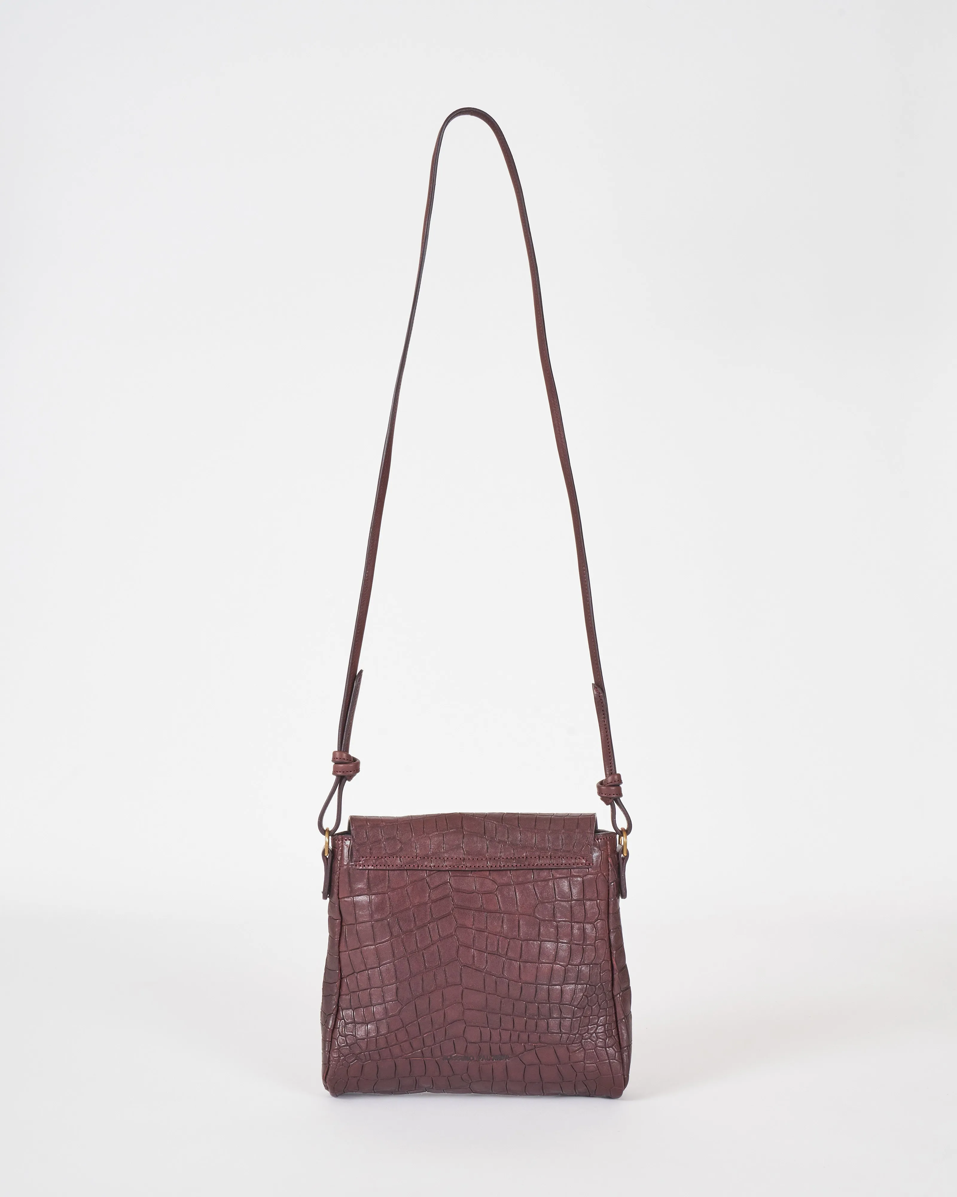 crossbody bag - plum louisiana
