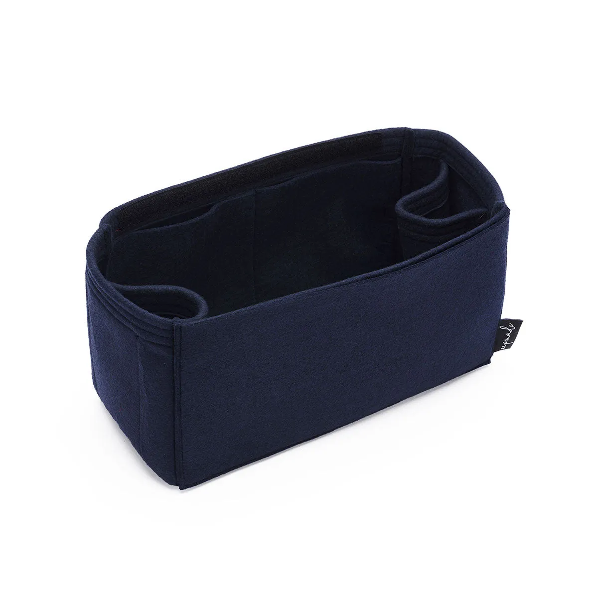 Custom Size Bag Organizer with Zipper Top Closure and Double Bottle Holders
