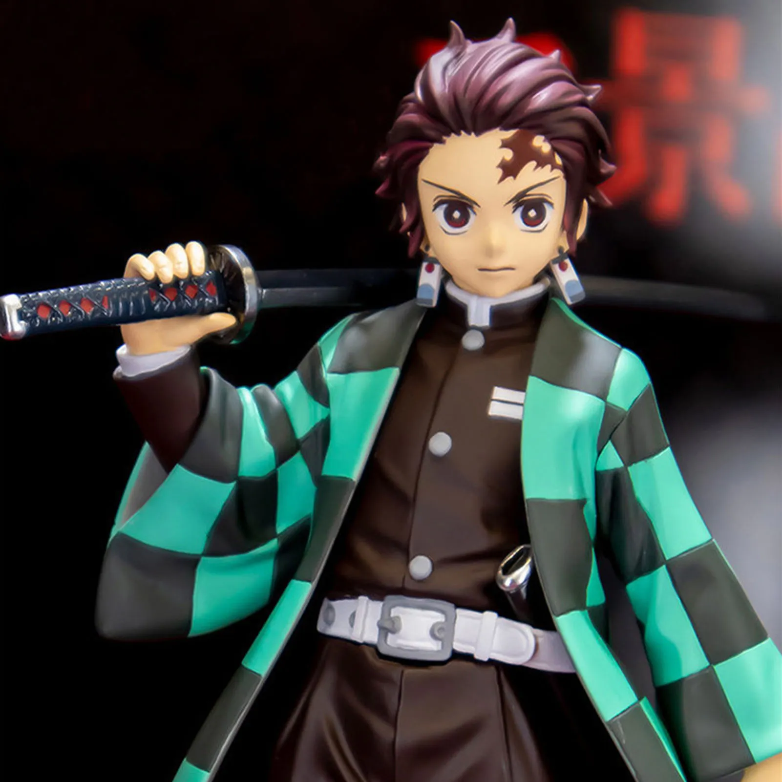 Demon Slayer Tanjiro Kamado Action Figure PVC Model | 16 Cms |